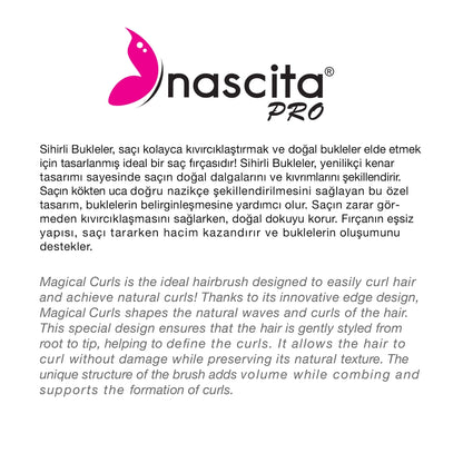 Nascita Magical Curls Hair Brush (Small Size)