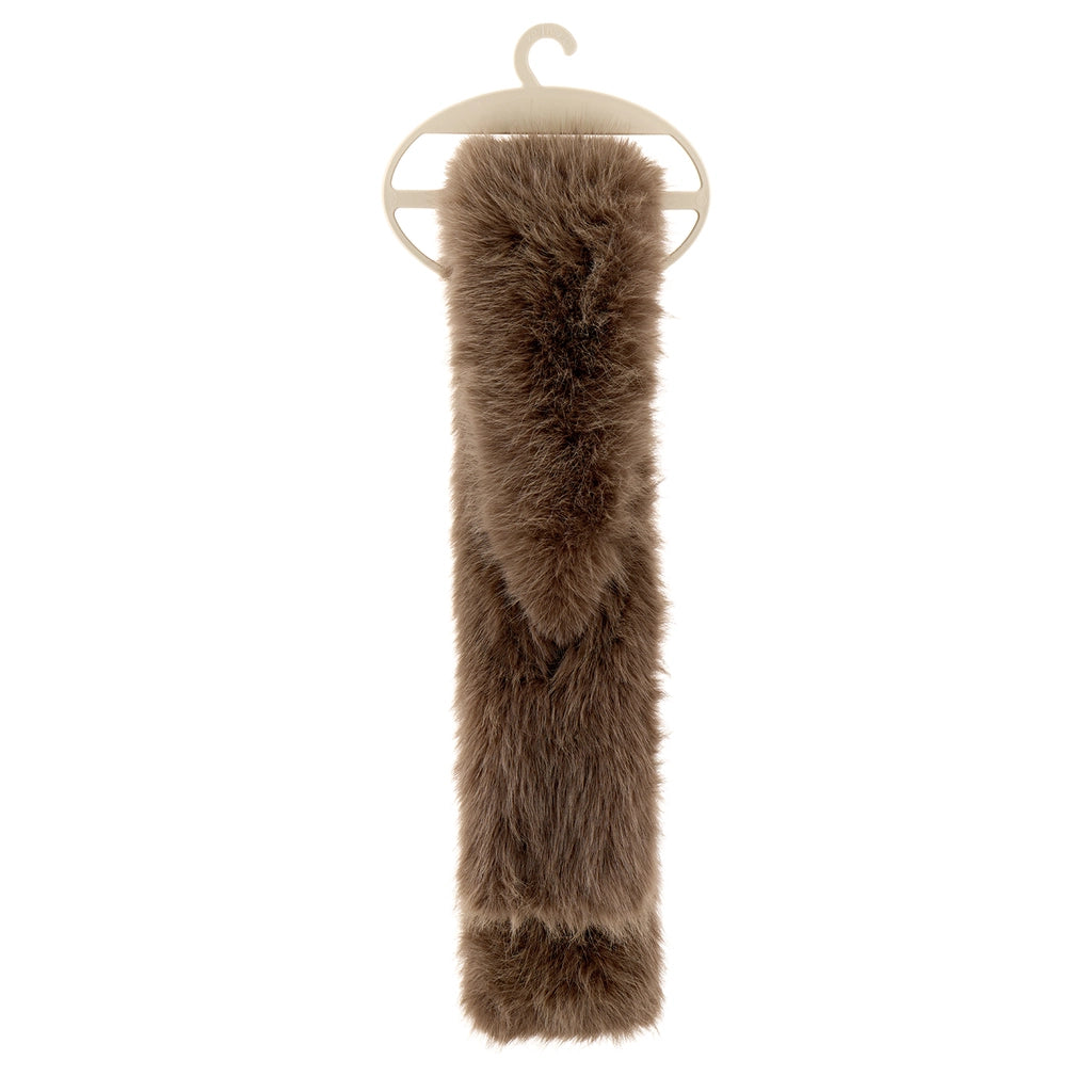 Eklips Fur Mink Threaded Scarf