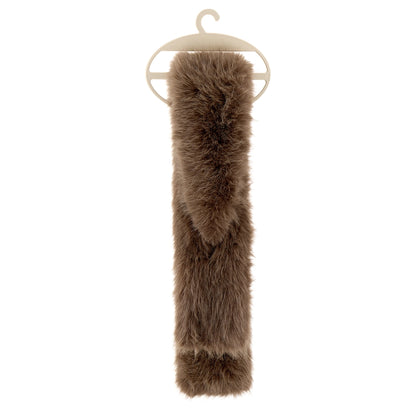 Eklips Fur Mink Threaded Scarf