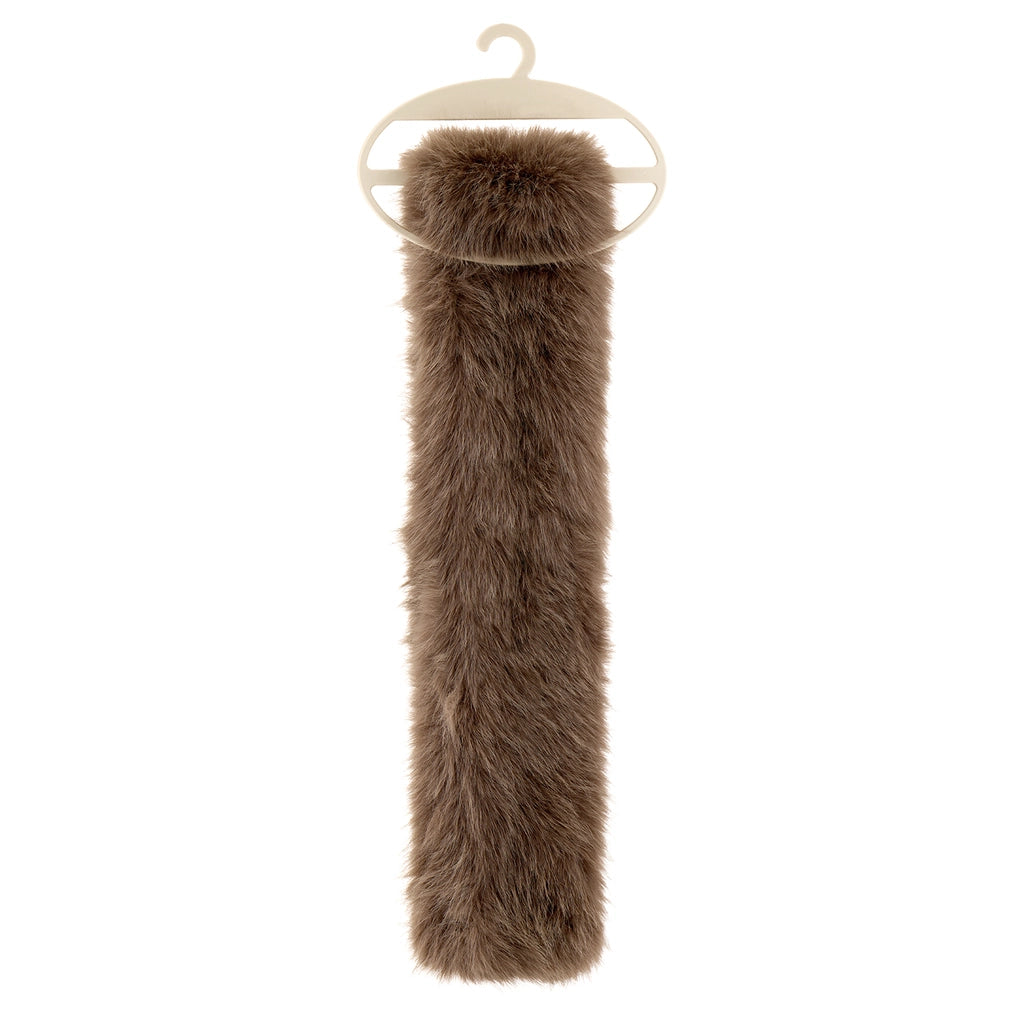 Eklips Fur Mink Threaded Scarf
