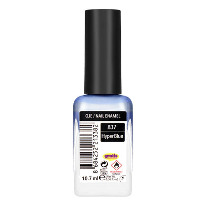LYKD My Style Up Nail Enamel Nail Polish 837 Hyper Blue