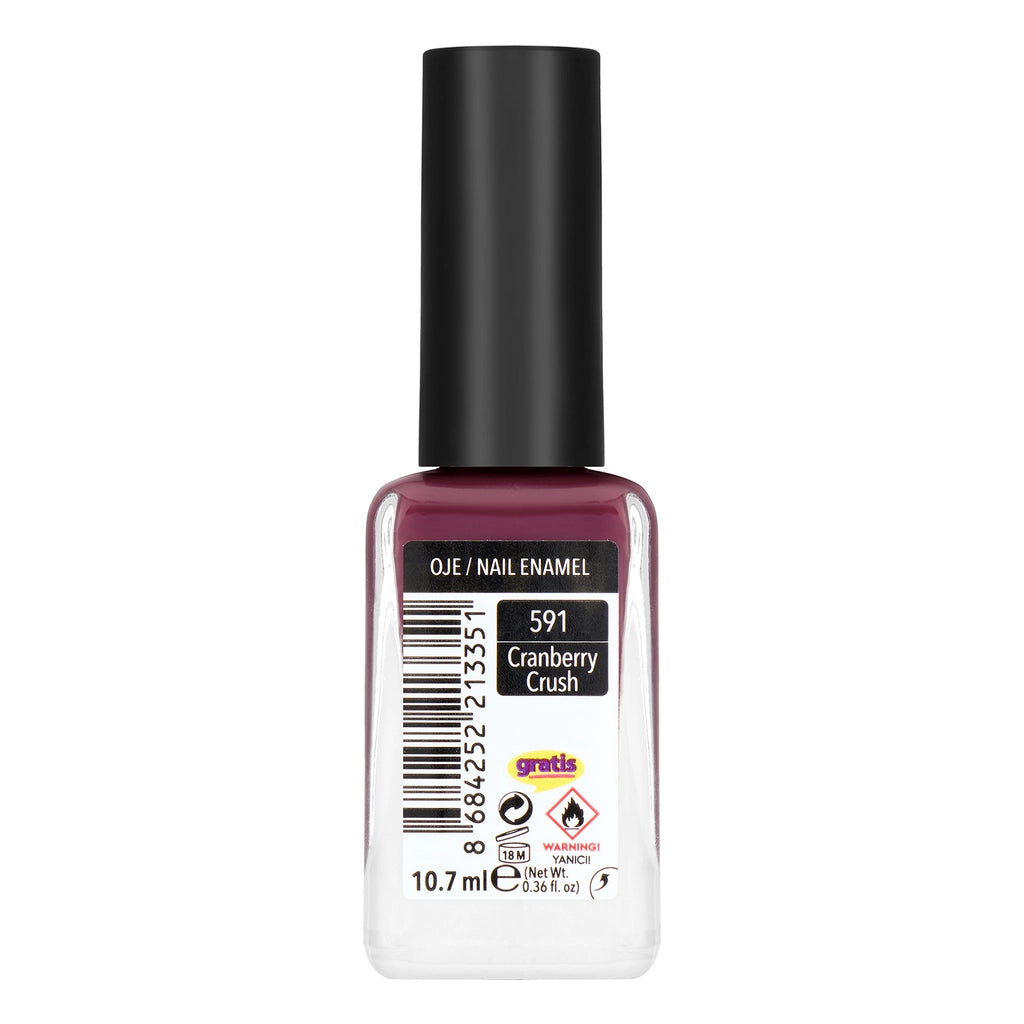 LYKD My Style Up Nail Enamel Nail Polish 591 Cranberry Crush