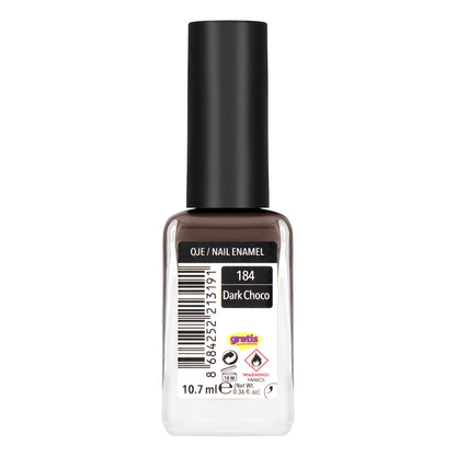 LYKD My Style Up Nail Enamel Nail Polish 184 Dark Choco