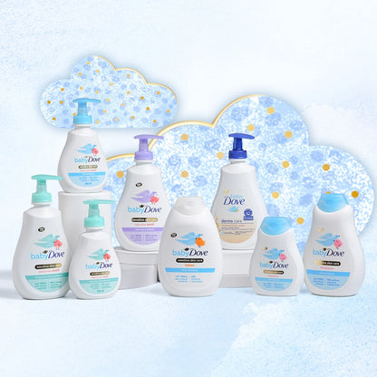 Baby Dove Chamomile Extract Non-Erystic Calming Before Sleep Baby Hair and Body Shampoo 400 ml