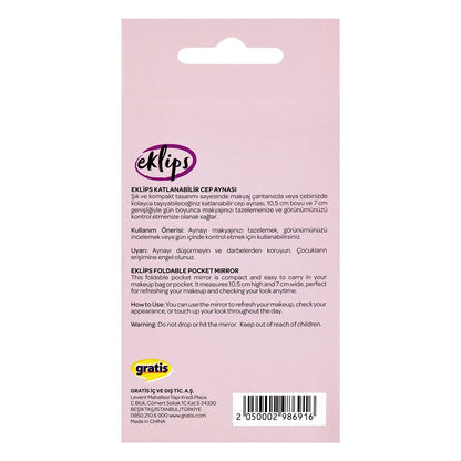 Eklips Foldable Pocket Mirror (Assorted)