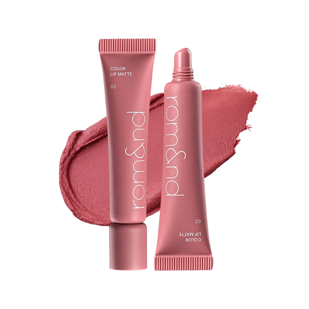rom&amp;nd Color Lip Matte Liquid Matte Lipstick 01 Peach Puff