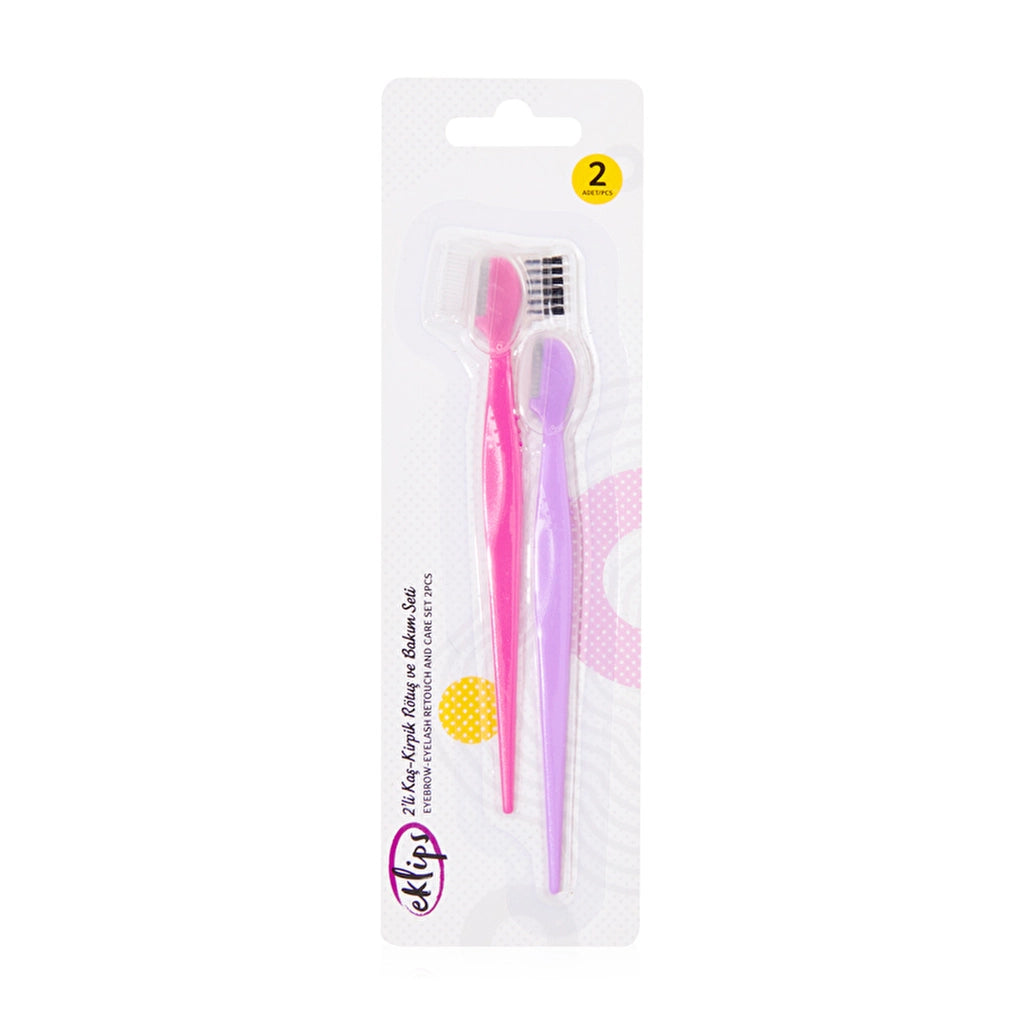 Eklips 2-Piece Eyebrow Eyelash Retouching and Care Set