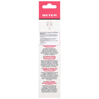 Beter Flat Tip Kabuki Liquid Foundation Brush No: 18