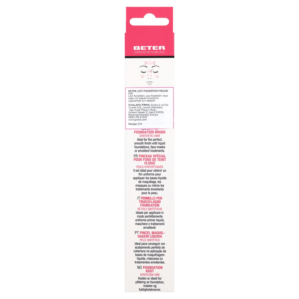 Beter Liquid Foundation Brush No: 21