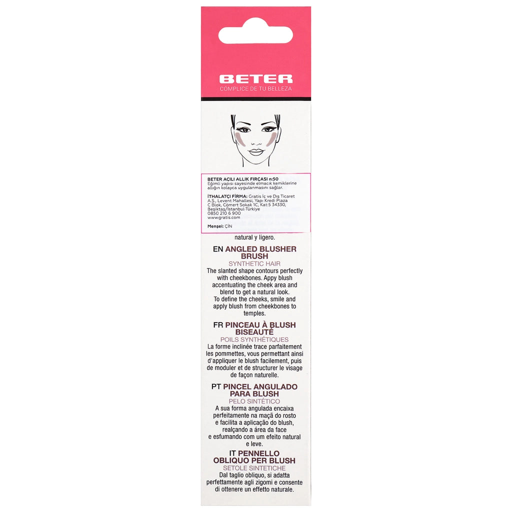 Beter Angled Blush Brush No: 50