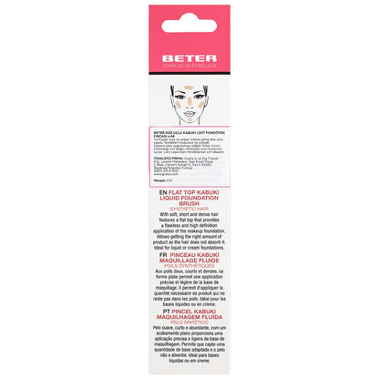 Beter Flat Tip Kabuki Liquid Foundation Brush No: 46