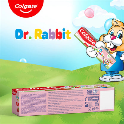Colgate Dr. Rabbit Strawberry Children&