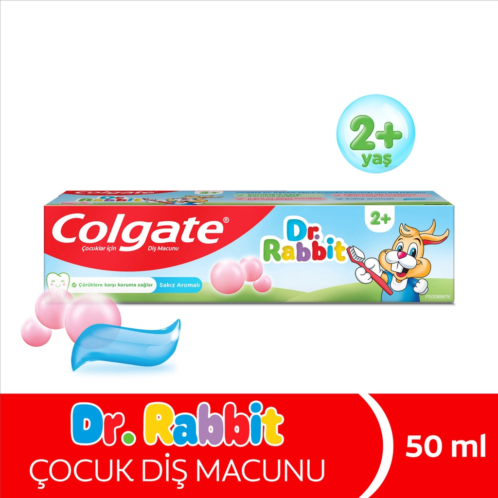 Colgate Dr. Rabbit Bubblegum Children&