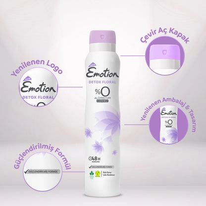 Emotion Detox Floral Women&