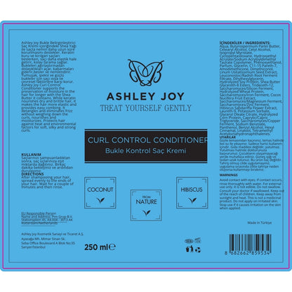 Ashley Joy Curl Enhancing Conditioner Special for Curly and Wavy Hair 250 ml