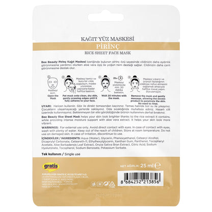Bee Beauty Rice Face Mask 25 ml