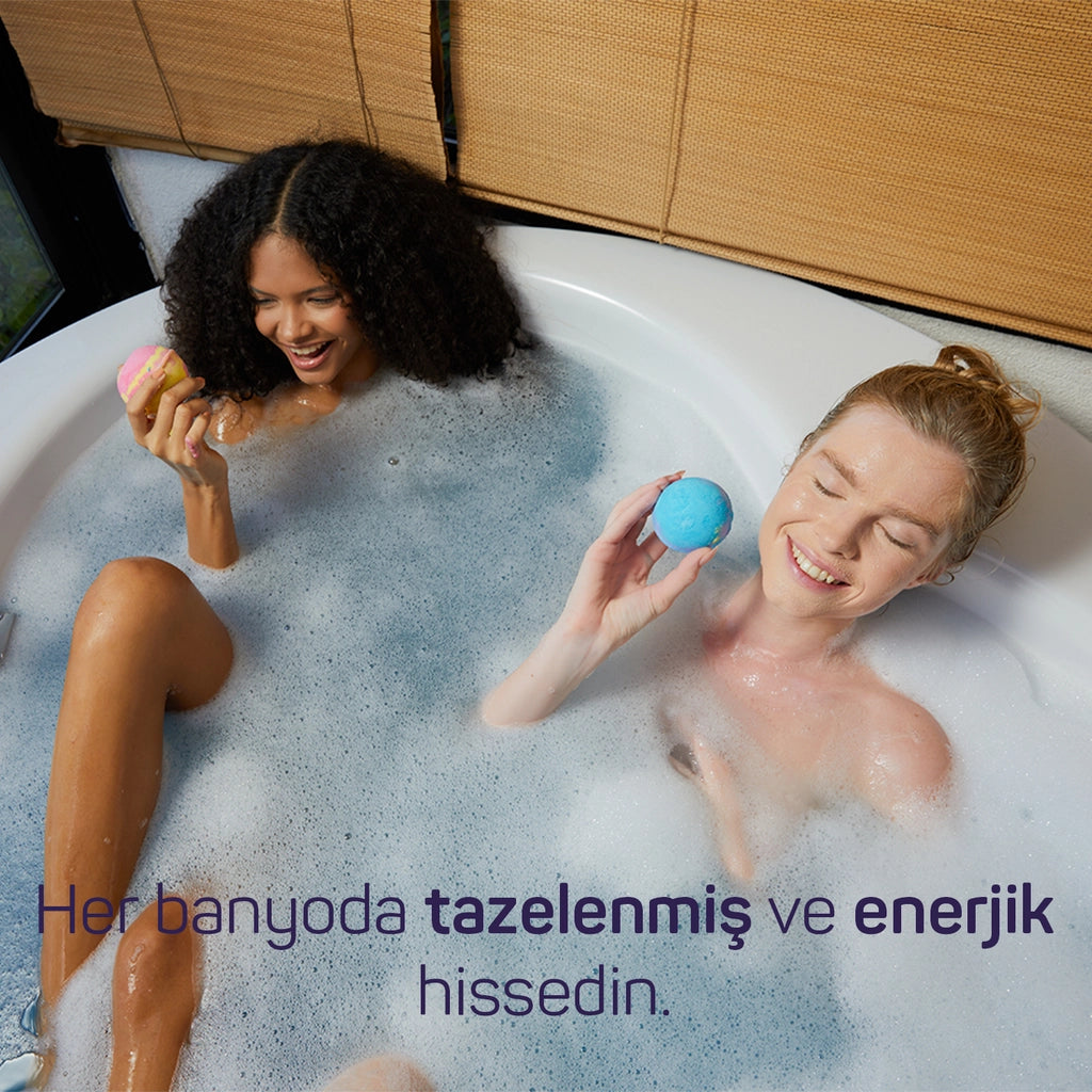 Balmy Bath Ball Blueberry 160 gr