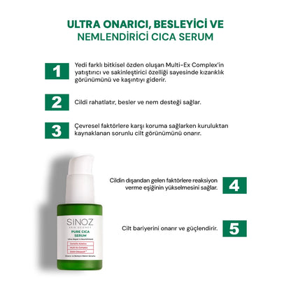 Sinoz Pure Cica Ultra Repairing and Nourishing Care Serum 30 ml