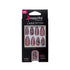 Nascita Luxe Edition Almond Pink Black False Nails S282 Pack of 24