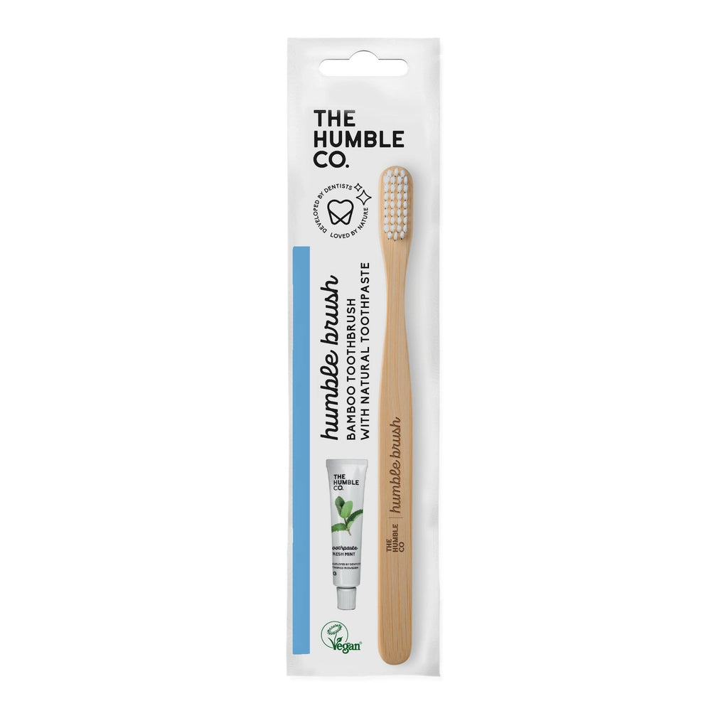 Humble Brush Mini Travel Set (Toothbrush + Toothpaste 7 g)