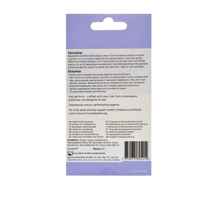 Humble Brush Whitening Strips Teeth Whitening Strips 28-pack