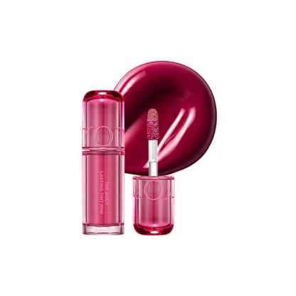 rom&amp;nd The Juicy Lasting Tint Mini Colorful Lip Gloss 02 Guava Beige