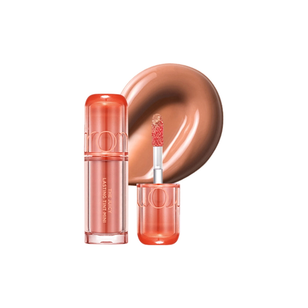 rom&amp;nd The Juicy Lasting Tint Mini Colorful Lip Gloss 08 Ripe Persimmon