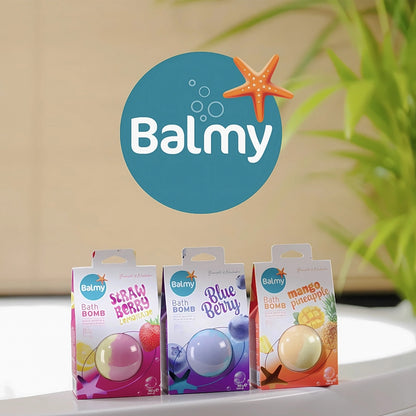Balmy Bath Ball Mango Pineapple 160 gr