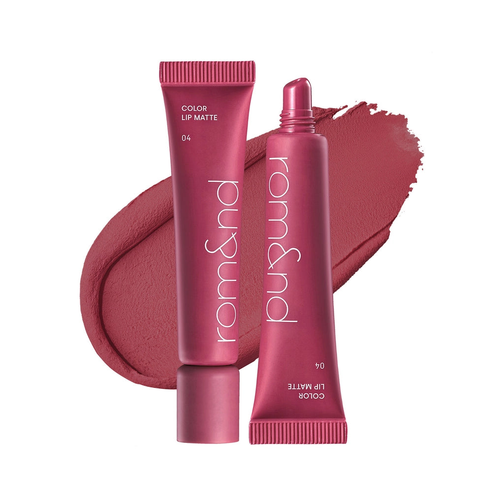 rom&amp;nd Color Lip Matte Liquid Matte Lipstick 04 Old Cherry
