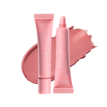 rom&amp;nd Color Lip Matte Liquid Matte Lipstick 01 Peach Puff