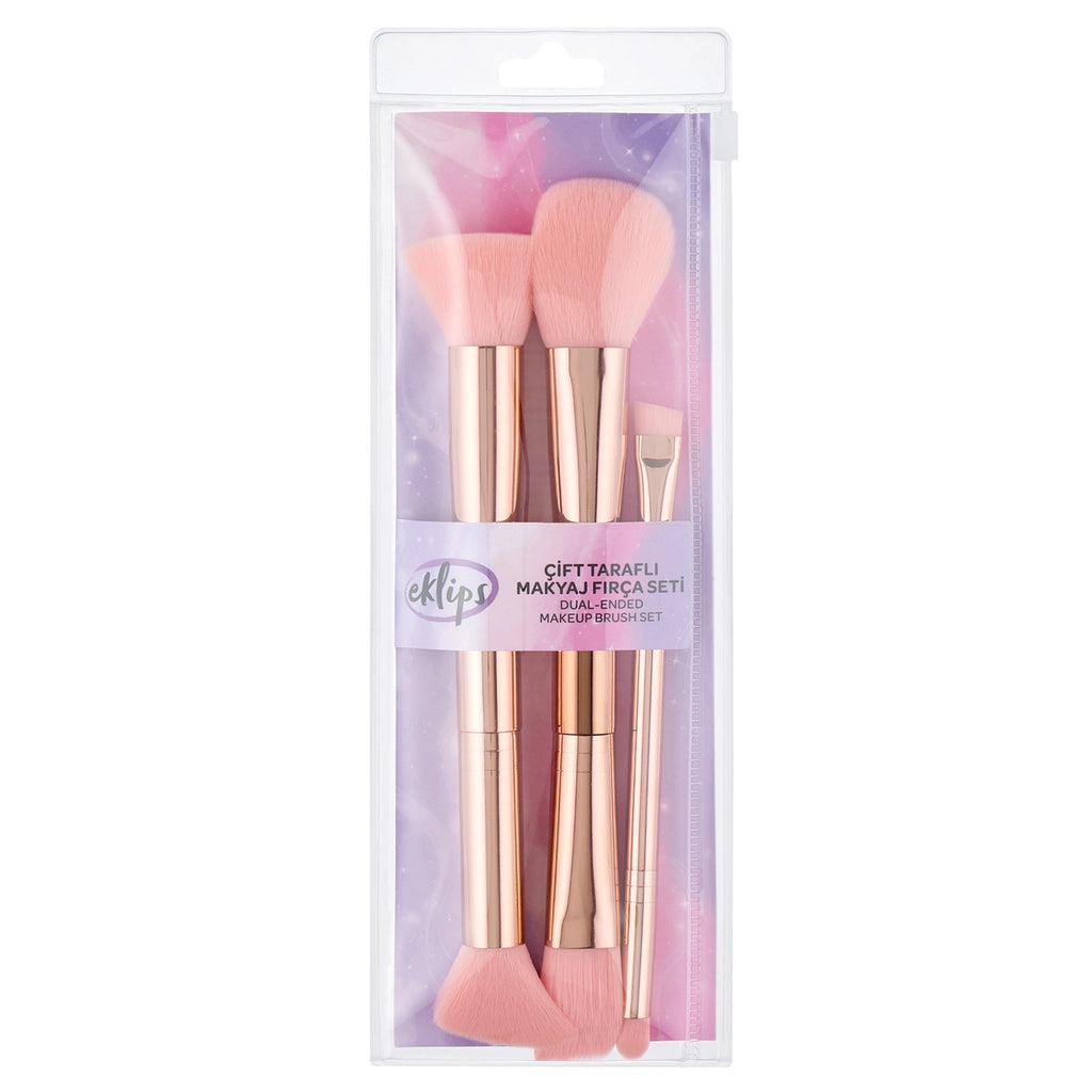 Eklips Double Sided Makeup Brush Set