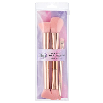 Eklips Double Sided Makeup Brush Set