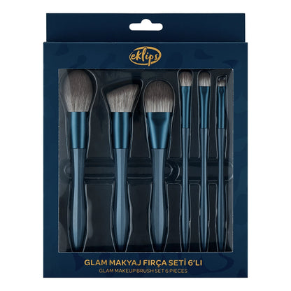 Eklips Glam Makeup Brushes Set of 6