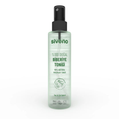 Siveno 100% Natural Rosemary Water Hair Tonic with Anti-Hair Loss and Fast Hair Growth Effect 150 ml
