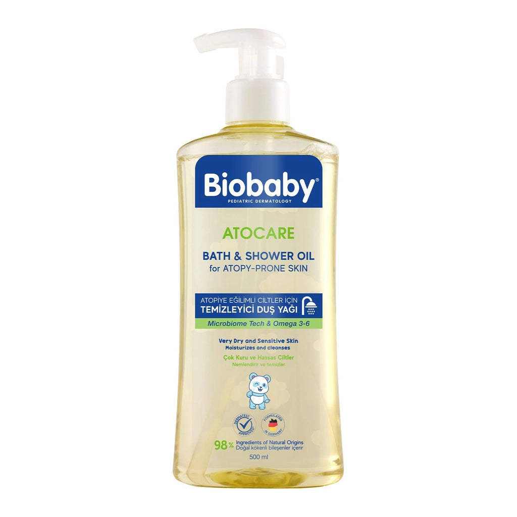 Biobaby Atocare Bath Shower Oil 500 ml