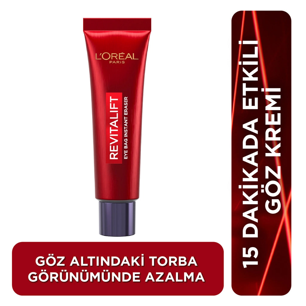 Loreal Paris Revitalift Laser Eyebag Instant Eraser Effective Eye Cream Against Under-Eye Bag Appearance
