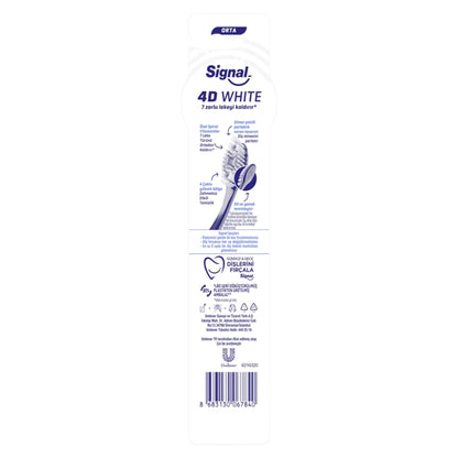Signal 4D White Expert Toothbrush (Medium)