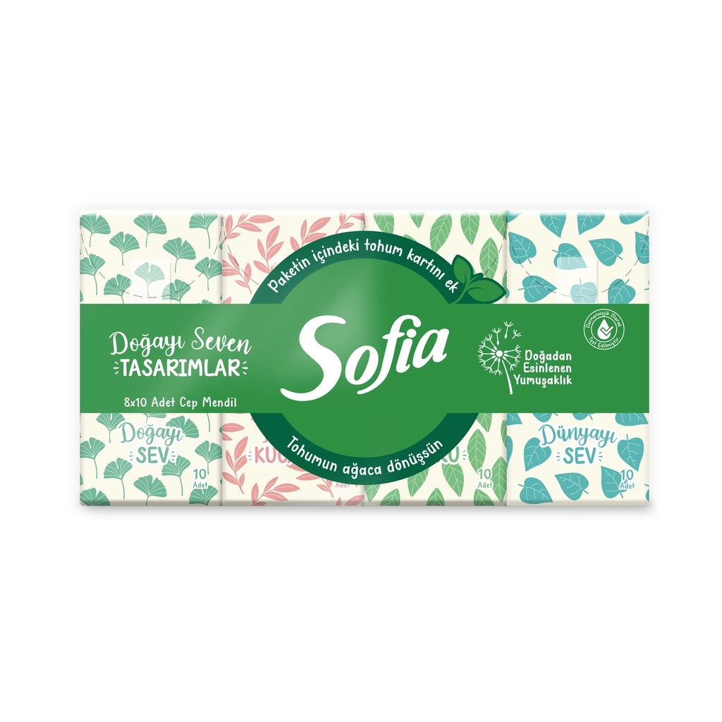 Sofia Pocket Wipes 8 x 10 Pieces