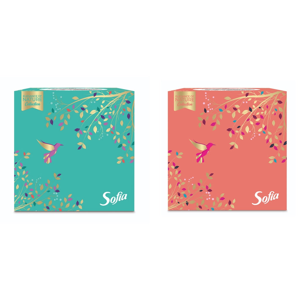 Sofia Cube Facial Tissue 50 Pcs (Assorted)