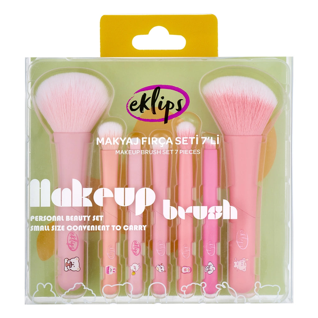 Eklips Makeup Brush Set 7-Piece