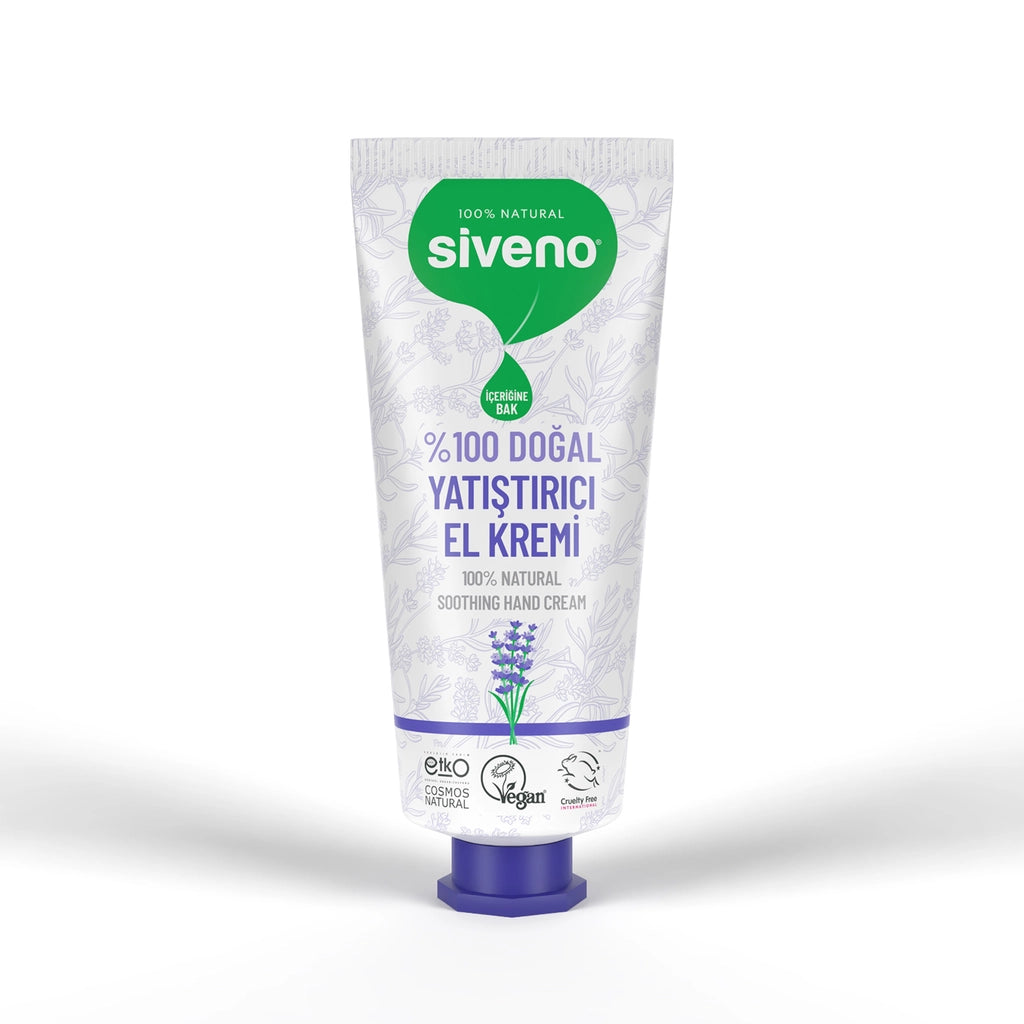 Siveno 100% Natural Soothing Hand Cream Lavender Oil 30 ml