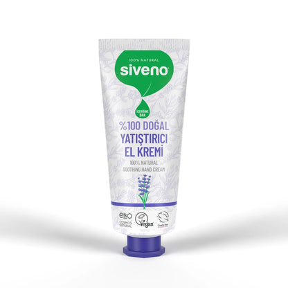 Siveno 100% Natural Soothing Hand Cream Lavender Oil 30 ml
