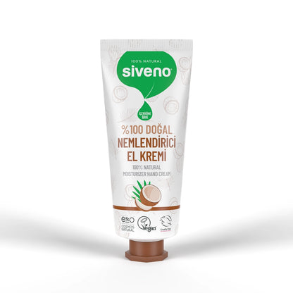 Siveno 100% Natural Moisturizing Hand Cream Coconut 30 ml