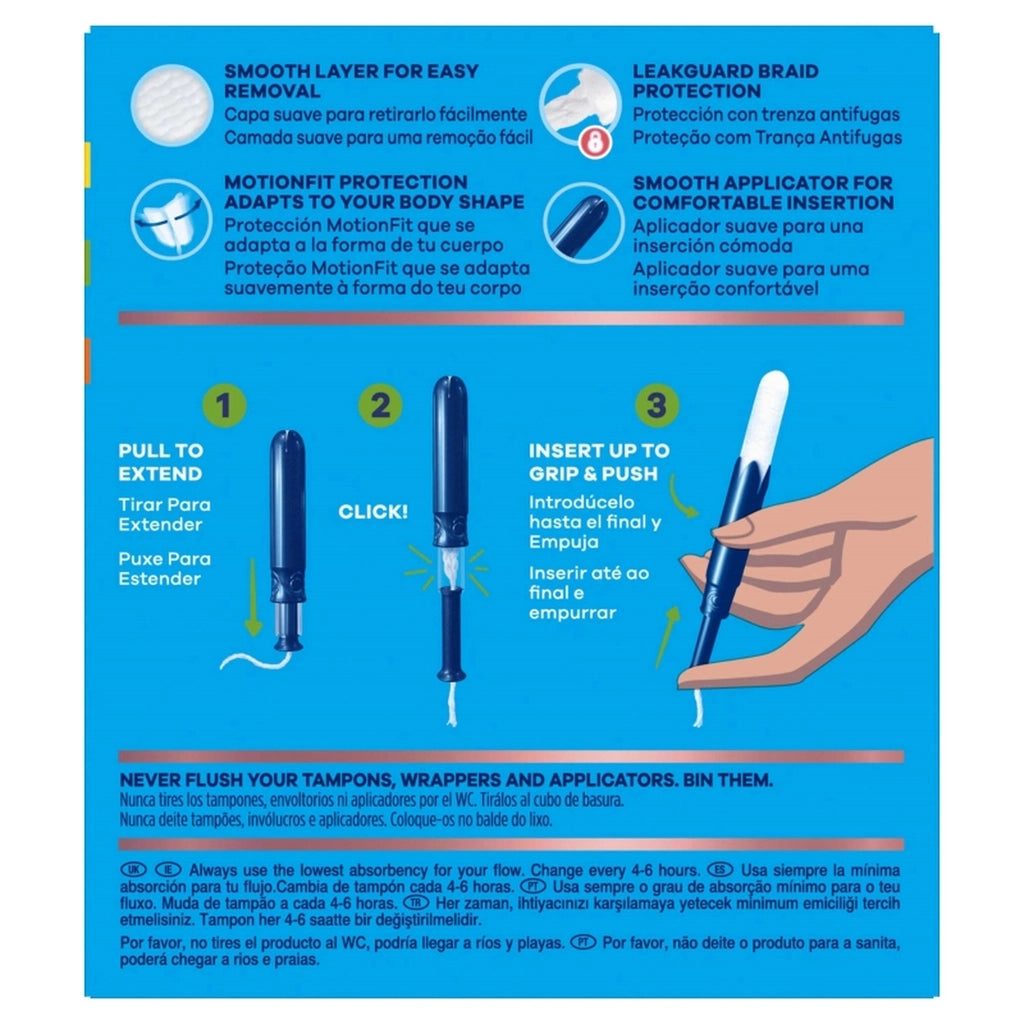 Tampax Pearl Compak Tampon Super 16 Pack