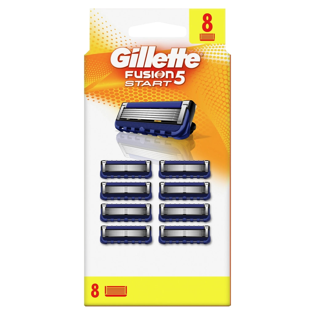 Gillette Fusion5 Start Shaver Replacement Blades 8 Pack