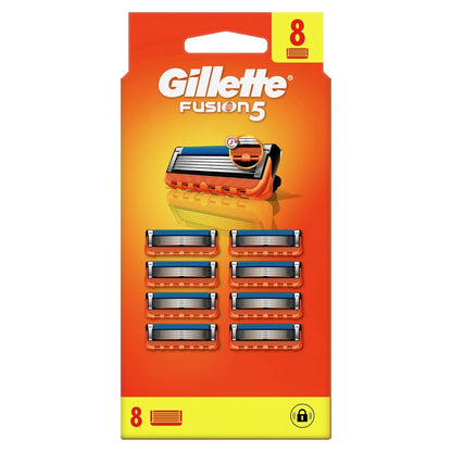 Gillette Fusion5 Advantageous Replacement Razor Blades 8 Pack