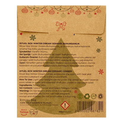 Rituel Box Manifest Glow Winter Dream Ceramic Censer