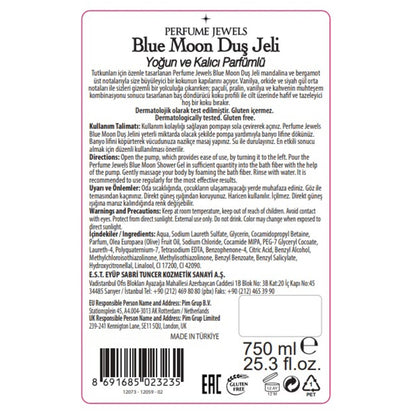 Eyüp Sabri Tuncer Perfume Jewels Shower Gel Blue Moon 750 ml