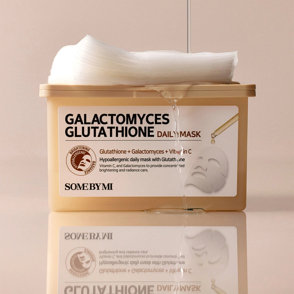 Some By Mi Brightening Paper Face Mask with Galactomyces Glutathione 30 Pieces