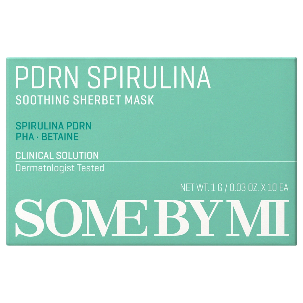 Some By Mi PDRN Sherbet Face Mask with Spirulina 1 gr x 10 Pieces